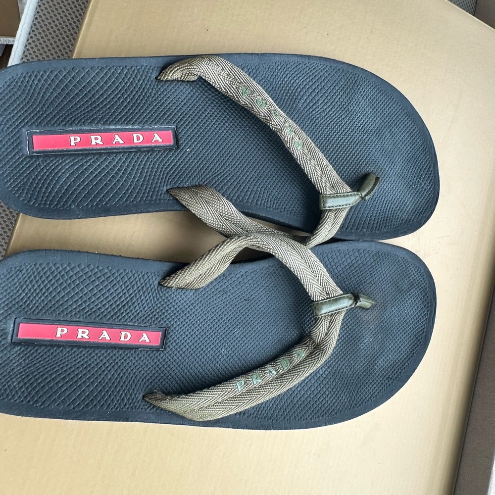 Prada Men US 8 Sandal Shoes